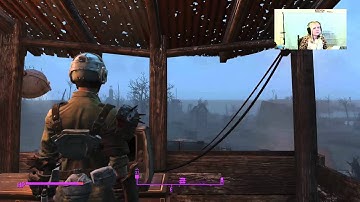 Some exploring and completing one of the Minutemen quests, Kidnapping at The slog (Part 3)