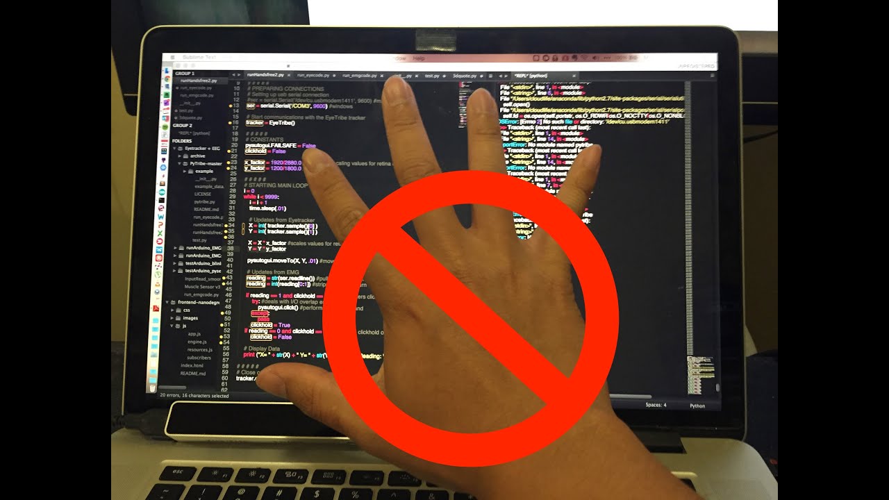 DIY Hands-Free Computer Interface for under $200: Eyetracker+EMG ...