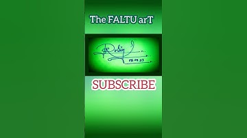 Robin #calligraphy #handwriting #signature #art #calligraphyart #shorts#youtubeshorts#viral#trending