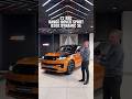 Fully Customised Range Rover Sport with a Two Tone Body in Santorini Black and Orange Wrap