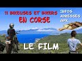 Roadtrip moto en corse 11 bikeurs et bikeuses corsica tour le film fichier gpx  infos