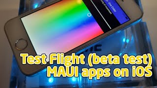 Beta test MAUI apps on iOS using Test Flight