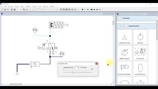 Conectando Elementos A Um Projeto Pneumático No Fluidsim