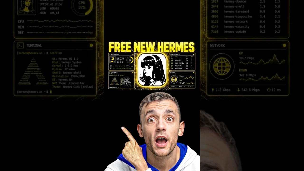 Hermes Agent OS Just Changed AI Agents Forever!