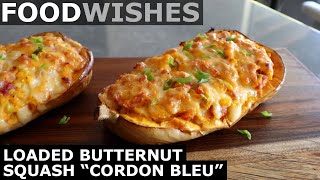 Loaded Butternut Squash "Cordon Bleu" - Food Wishes image