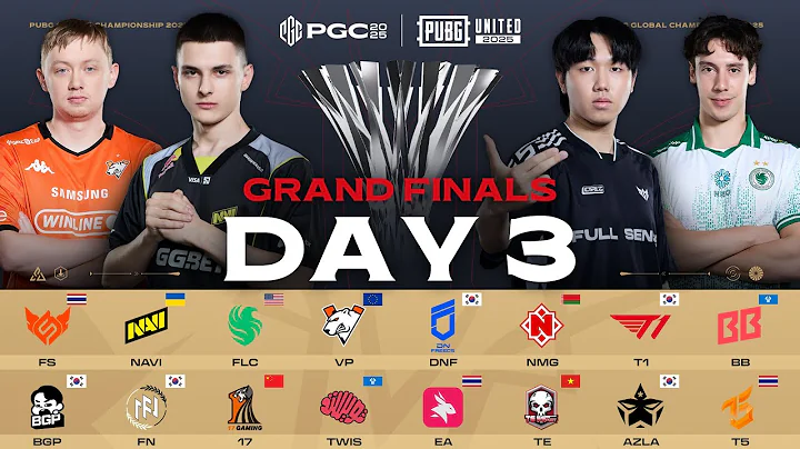 PUBG Global Championship Grand Finals DAY 3
