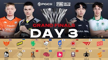 PUBG Global Championship Grand Finals DAY 3