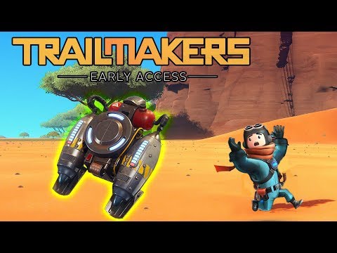 اصنع مركبتك | لقيت واحد صنع الجيت باك اللي في فورتنايت!! Trailmakers