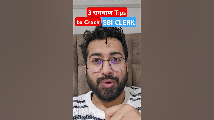 3 Raambaan Tips to Crack SBI Clerk 2024 | Aashish Arora