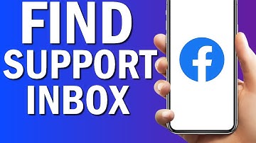 How To Find Support inbox ON Facebook App
