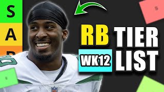 MUST START RBs for Week 12 Fantasy Football
