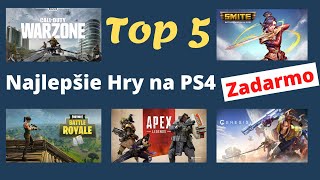 TOP 5 👉 Najlepšie hry na PS4 ZADARMO 👍 - YouTube