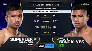 one champion On Prime - Superlek Kiatmoo9 vs Walter Goncalves