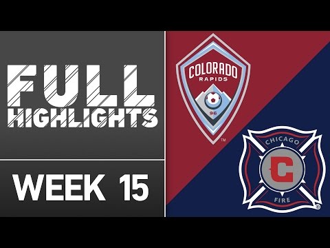 Video thumbnail: HIGHLIGHTS: Colorado Rapids vs. Chicago Fire | June 18, 2016