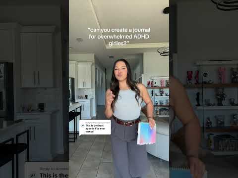 can you create a journal for overwhelmed ADHD girlies? 💖
