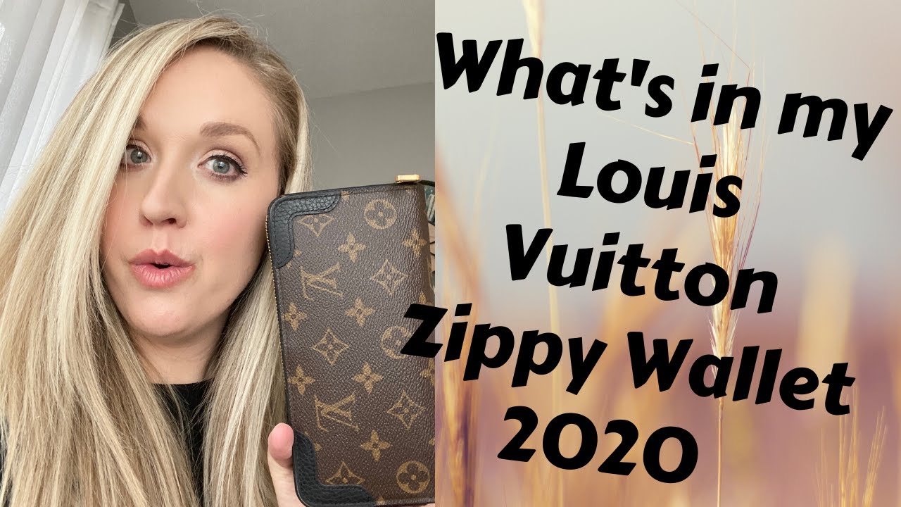 What's Inside My Louis Vuitton Zippy Wallet 2020 