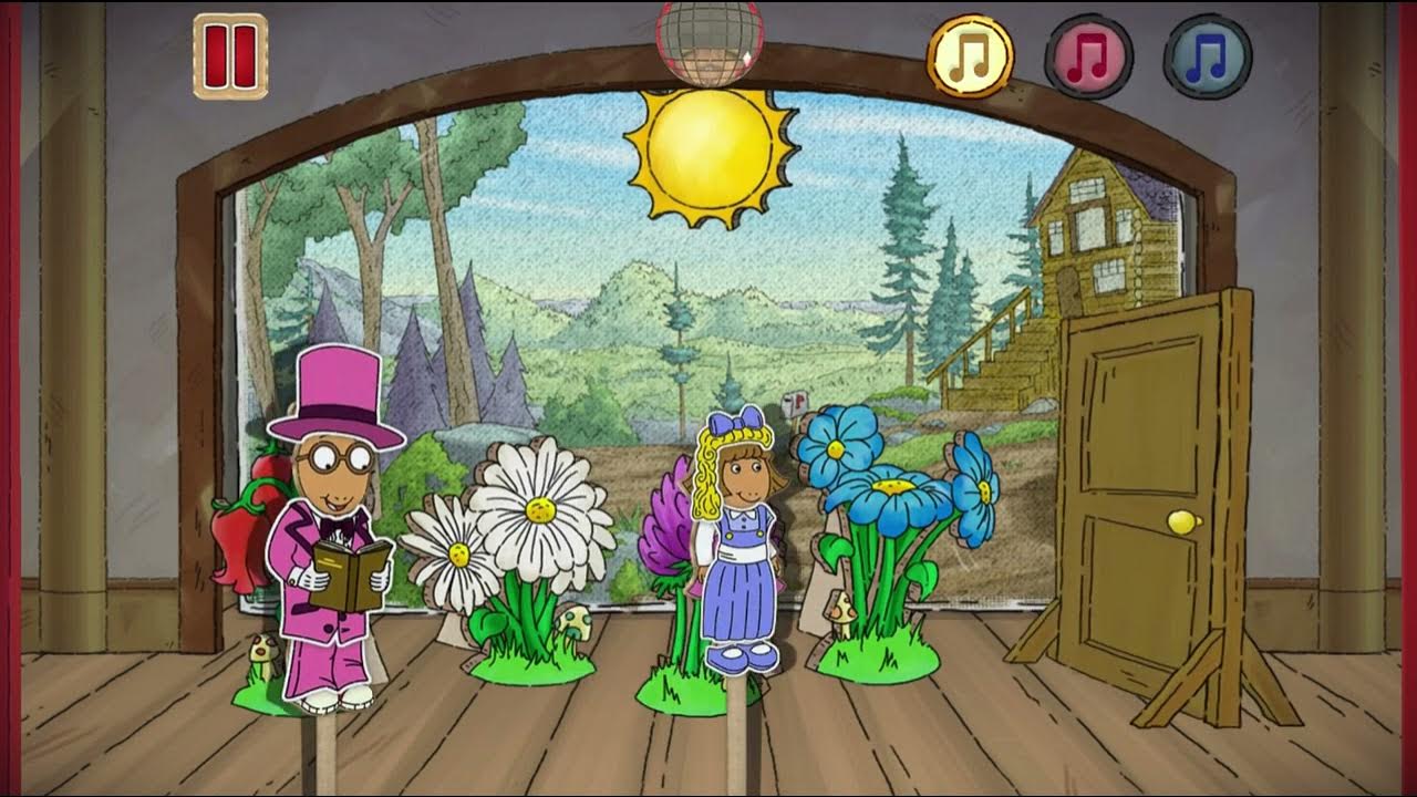 Arthur's Puppet Theater Goldilocks and the 3 Bears Walkthrough in 9 min story PBS Kids Game