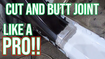 How To Cut for a Butt Joint When Sectioning Panels (TUTORIAL)