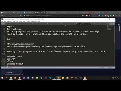 06.1 - Input Coding Challenge