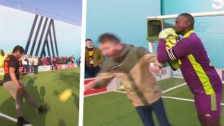 Derby fans take on the Pro AM challenge with Caroline Weir & Avelino | Soccer AM Pro AM