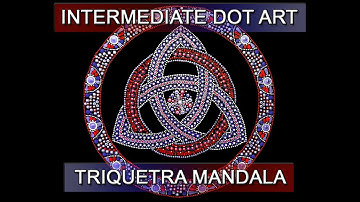 Intermediate Dot Art - Triquetra Inside - Part 3