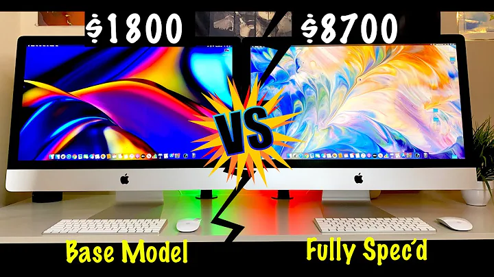 2020 iMac: Compare Base vs Fully Spec'd for Ultimate Performance