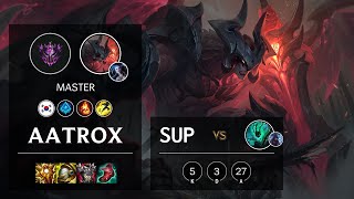 Aatrox Support vs Thresh - KR Master Patch 11.24b