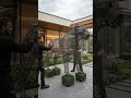 Leopard Topiary Garden Art Transformation 🐆🌿 #construction #interiordesign #home #renovation