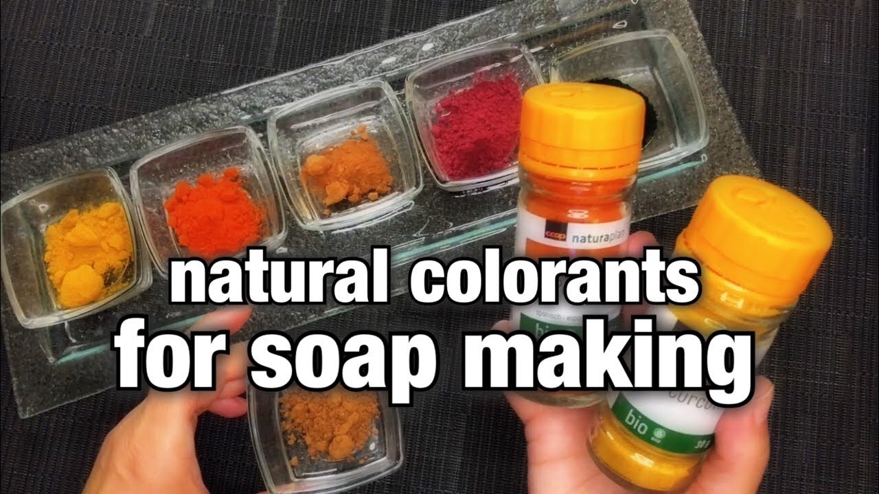 Natural Colorants for Soap Making- can you use herbs and spices from the  supermarket to color soap? 