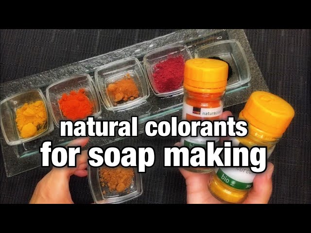 Natural Colorants for Soap Making- can you use herbs and spices from the  supermarket to color soap? 