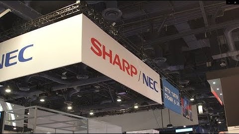 Sharp NEC at Infocomm 2022