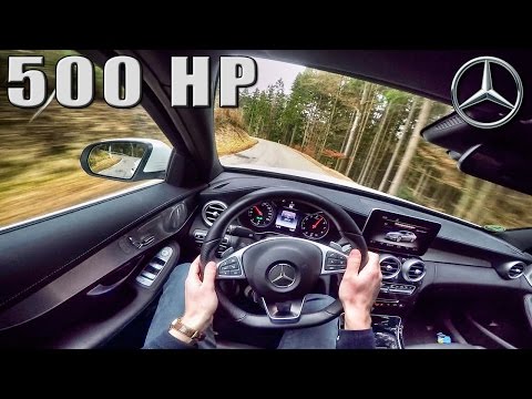 Mercedes C Class C400 4Matic 500 HP GAD POV Test Drive by AutoTopNL