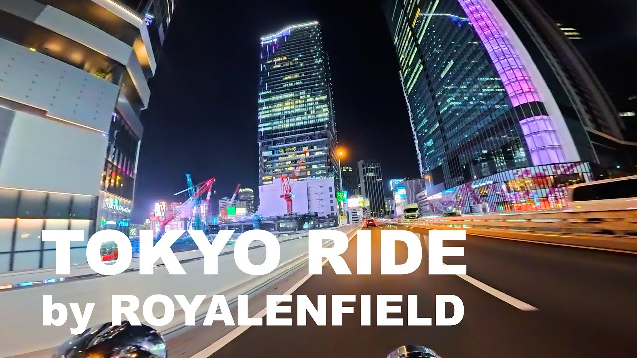 Build Tokyo Ride 【4K TOKYO Ride POV】夜の首都高用賀〜渋谷|ROYAL ENFIELD Classic350| - YouTube