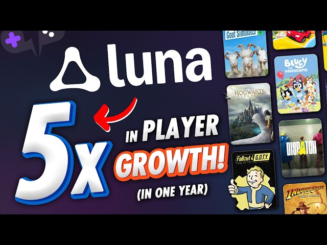 Amazon LUNA’s Player base has grown 5 TIMES since Relaunch! MASSIVE News!