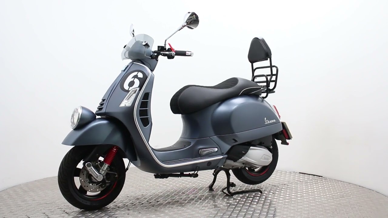 VESPA GTV 300用 Piaggio Vespa GTV 300 Sei Giorni II - YouTube