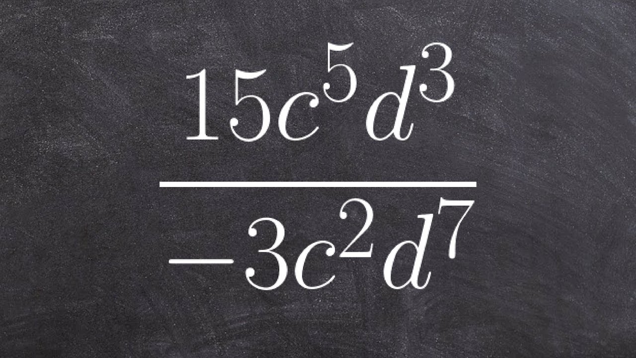 Simplifying an expression using properties of exponents - YouTube
