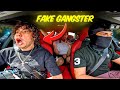 License Humbles a Fake Gangster 