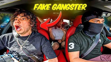 License Humbles a Fake Gangster 