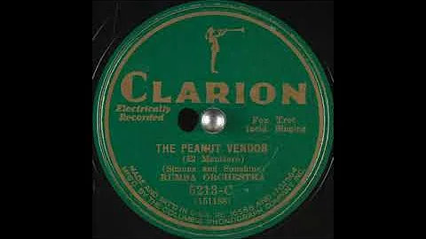 Rumba Orchestra - The Peanut Vendor (1931)