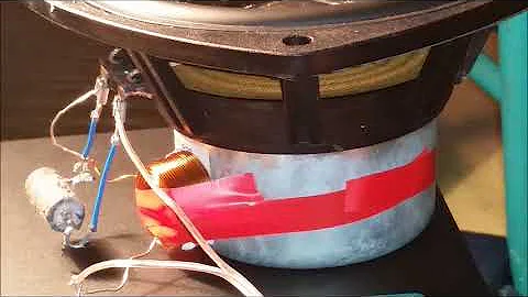 what is a speaker crossover and what does one do? How to make a tweeter and woofer crossover!