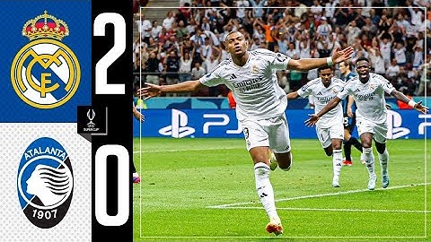 HIGHLIGHTS | Real Madrid 2-0 Atalanta | UEFA SuperCup 2024