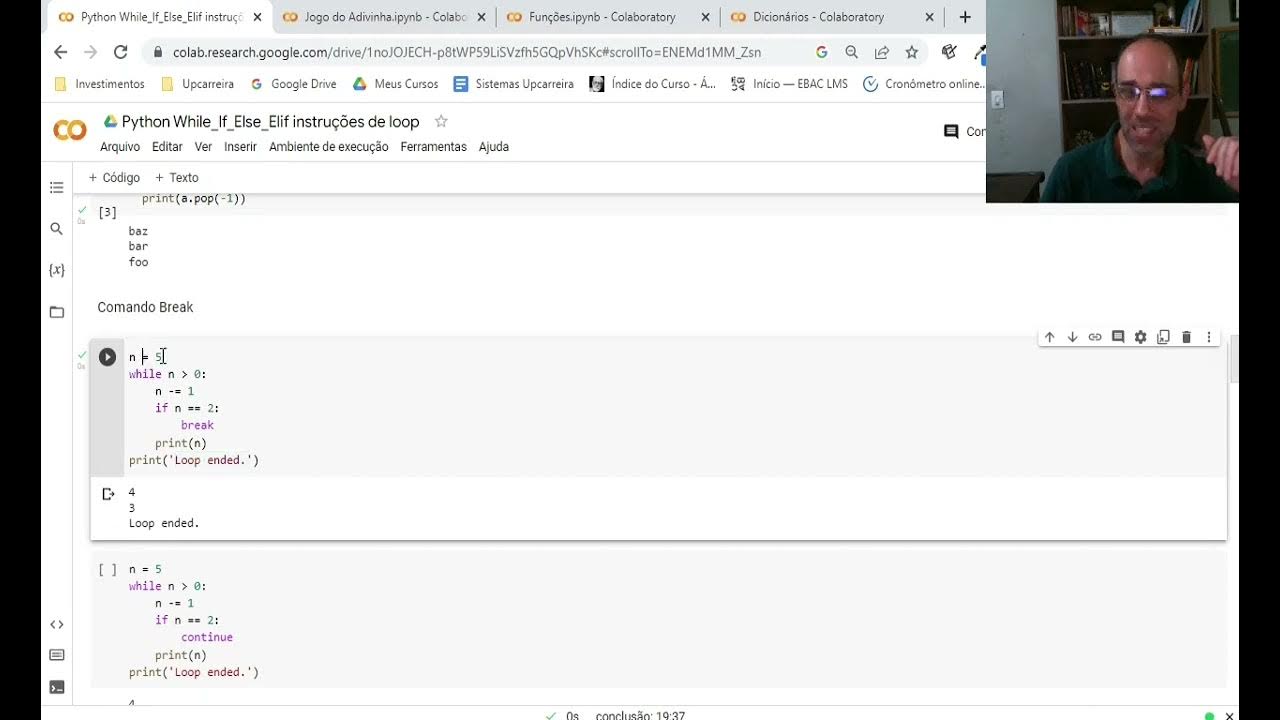 Curso Pyton para Iniciantes Comando While, If, Else, Elif em Python ...