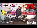 Gsx-r 600 K6 промывка инжектора/injector cleaning