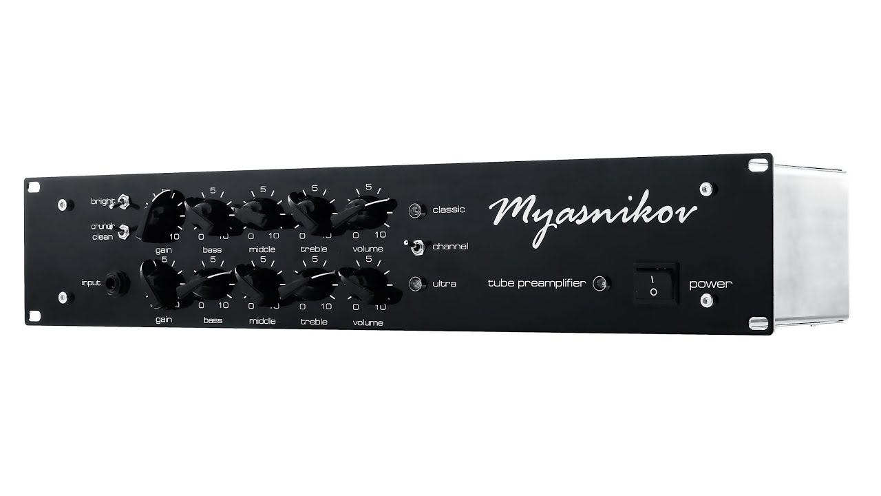 "Myasnikov" tube preamplifier YouTube