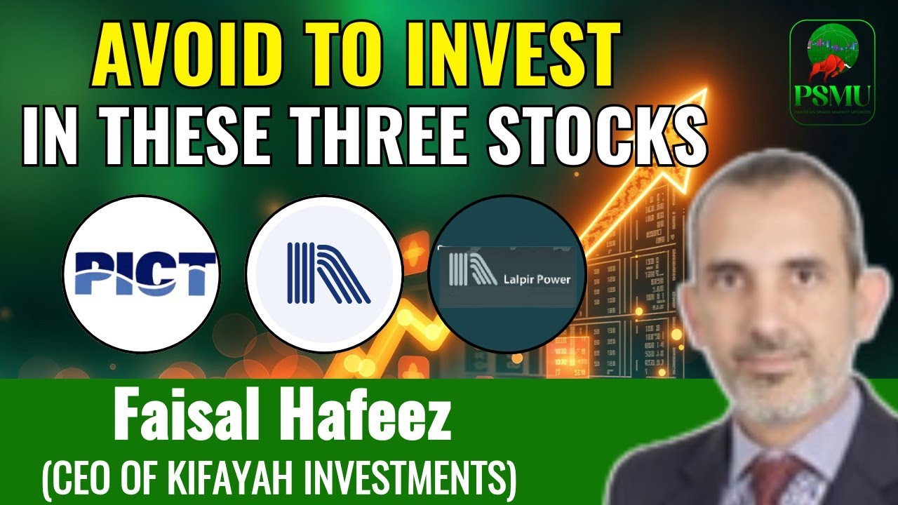 Avoid To Invest In These Three Stocks | PICT, LPL, PKGP | 5 May | PSMU
