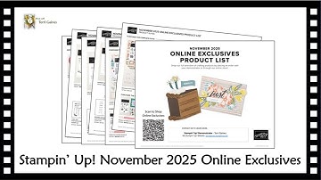 November 2025 Online Exclusives Preorder & A Few Card Samples
