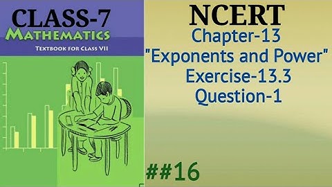 Class-7, ch-13 Ex-13.3 Q-1 Maths.  ##16