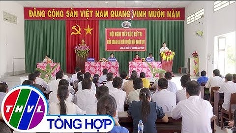 Ông Trần Văn Rón tiếp xúc cử tri huyện Long Hồ