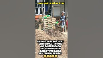 Lagu nyindir orang untuk bayar hutang