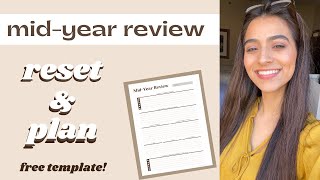 📆 MID-YEAR RESET ROUTINE | *free template!*